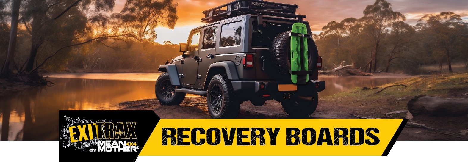 4x4 Recovery Boards  Exitrax Recovery Boards & Accessories — MEAN MOTHER  4X4