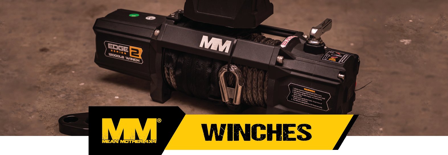 Best 4x4 Winch | ATV Winch | 4WD Winch Rope & Accessories — MEAN MOTHER 4X4