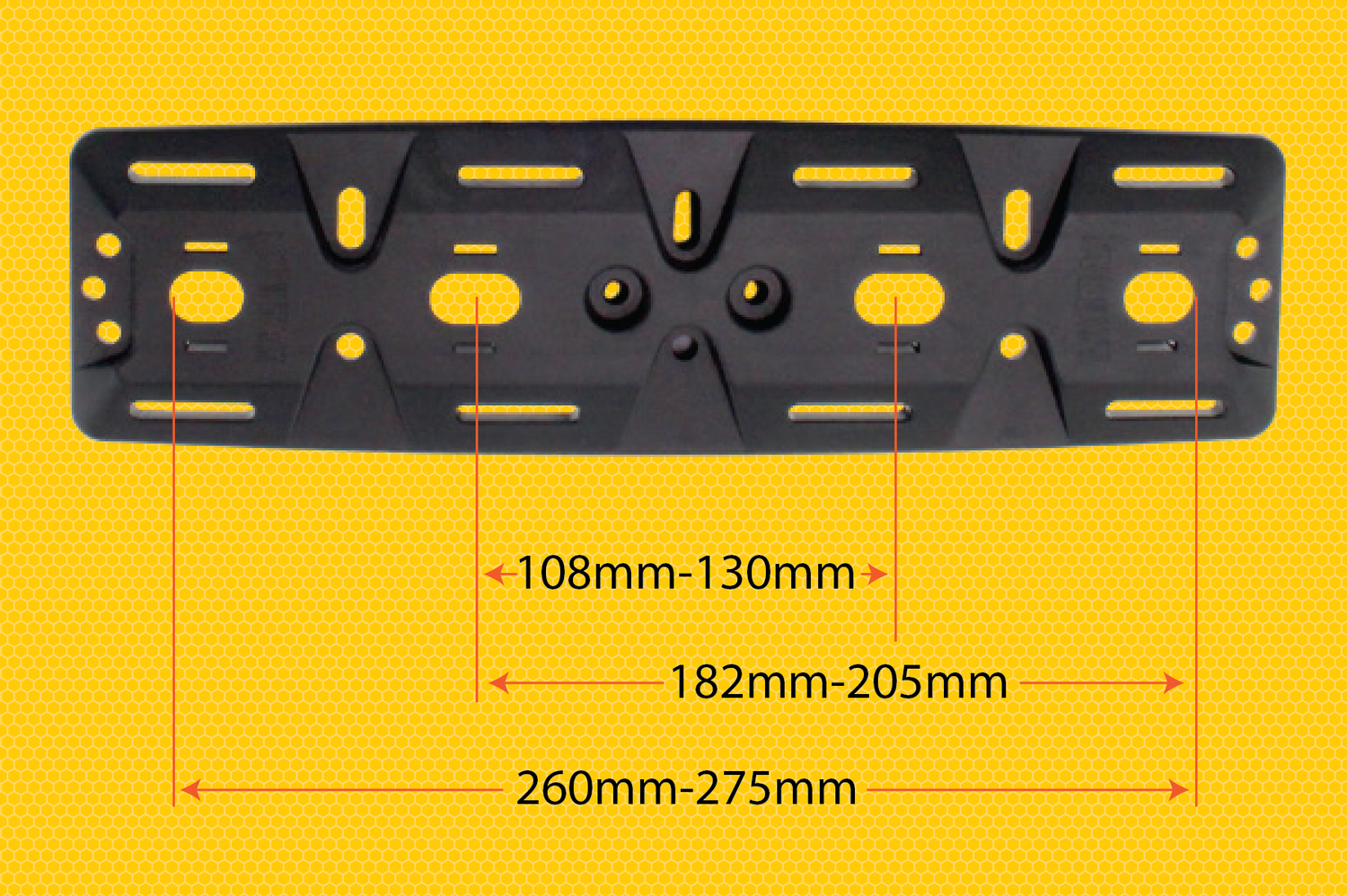 Multiple Adjustable Pin Mounting Points