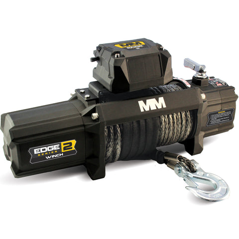 Mean Mother® Edge Series 2 Winch 12,000LB with Synthetic Rope