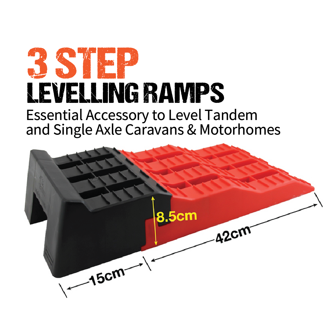 Caravan Levelling Ramp The best levelling ramps for dual axle caravan ...
